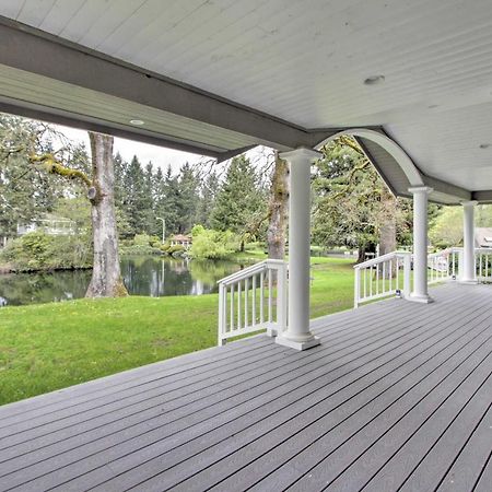 Contemporary Tacoma Cottage With Deck And Pond! Экстерьер фото
